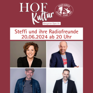 Steffi und ihre Radiofreunde bei der Hof Kultur 2024 in Herten am Hof Südfeld am 20.06.2024